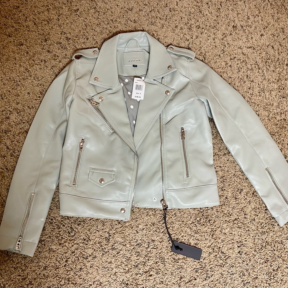 Blank NYC mint jacket